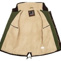 A. Salvarini Herren Winterparka O280 Olive S