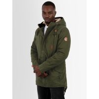 A. Salvarini Herren Winterparka O280 Olive S
