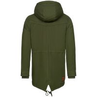 A. Salvarini Herren Winterparka O280 Olive M