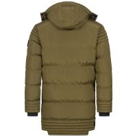 Alessandro Salvarini Herren Winterjacke O285 Dark Olive Größe S - Gr. S