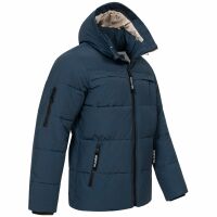 A. Salvarini Herren Winterjacke O334 Navy Größe XXL - Gr. 2XL