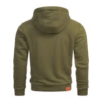 Alessandro Salvarini Herren Hoodie O294 Grün Größe L - Gr. L
