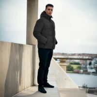 Alessandro Salvarini Herren Winter Steppjacke O-422...