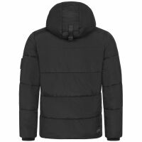 Alessandro Salvarini Herren Winter Steppjacke O-422 Schwarz Größe L - Gr. L