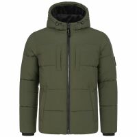 Alessandro Salvarini Herren Winter Steppjacke O-422 Olive Größe M - Gr. M