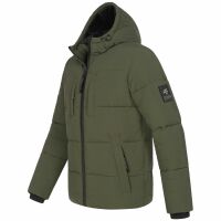 Alessandro Salvarini Herren Winter Steppjacke O-422 Olive Größe XL - Gr. XL