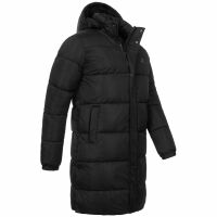 Alessandro Salvarini Herren Winter Parka gesteppt O425 Schwarz Größe L - Gr. L