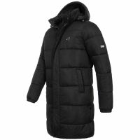 Alessandro Salvarini Herren Winter Parka gesteppt O425 Schwarz Größe M - Gr. M