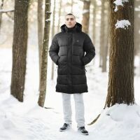 Alessandro Salvarini Herren Winter Parka gesteppt O425...