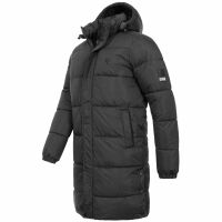 Alessandro Salvarini Herren Winter Parka gesteppt O425 Dunkelgrau Größe XL - Gr. XL