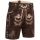 A. Salvarini Herren Trachten Lederhose AS451 Dunkelbraun-Gr. 52