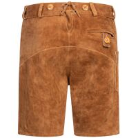 A. Salvarini Herren Trachten Lederhose AS451 Hellbraun-Gr. 48