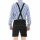 A. Salvarini Herren Trachten Lederhose AS451 Schwarz-Gr. 54