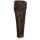 A. Salvarini Herren Trachten Lederhose Kniebundlederhose AS450 Dunkelbraun-Gr. 52