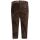 A. Salvarini Herren Trachten Lederhose Kniebundlederhose AS450 Dunkelbraun-Gr. 52